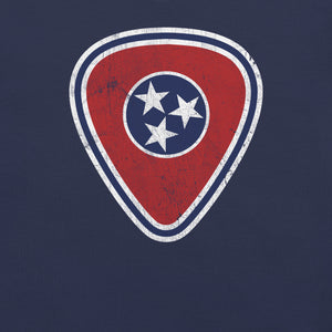 Tennessee Flag Guitar Pick T-Shirt