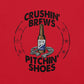 Crushing Brews & Pitching Shoes T-Shirt