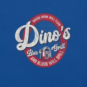 Dino's Bar & Grill T-Shirt - Where Blood Will Spill