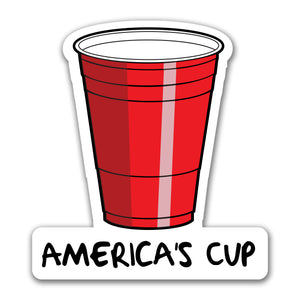 Amerca's Cup Decal