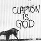 Clapton is God Decal