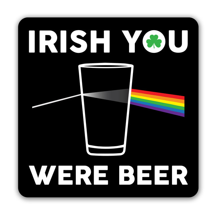 Irish You Were Beer Decal