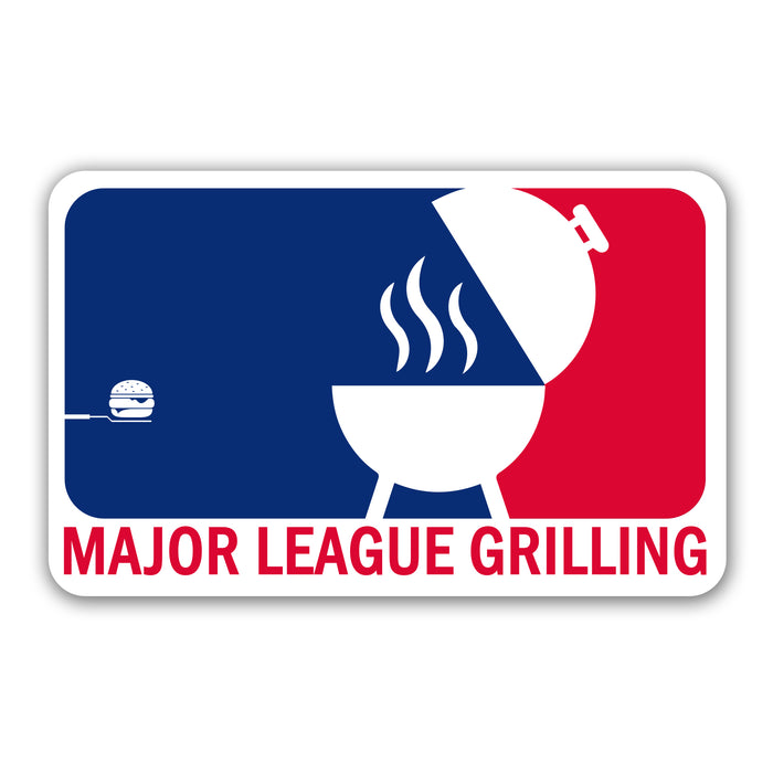 Major League Grilling Decal