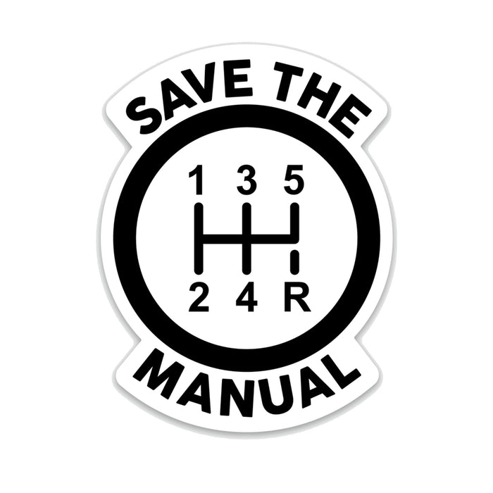 Save the Manual Decal
